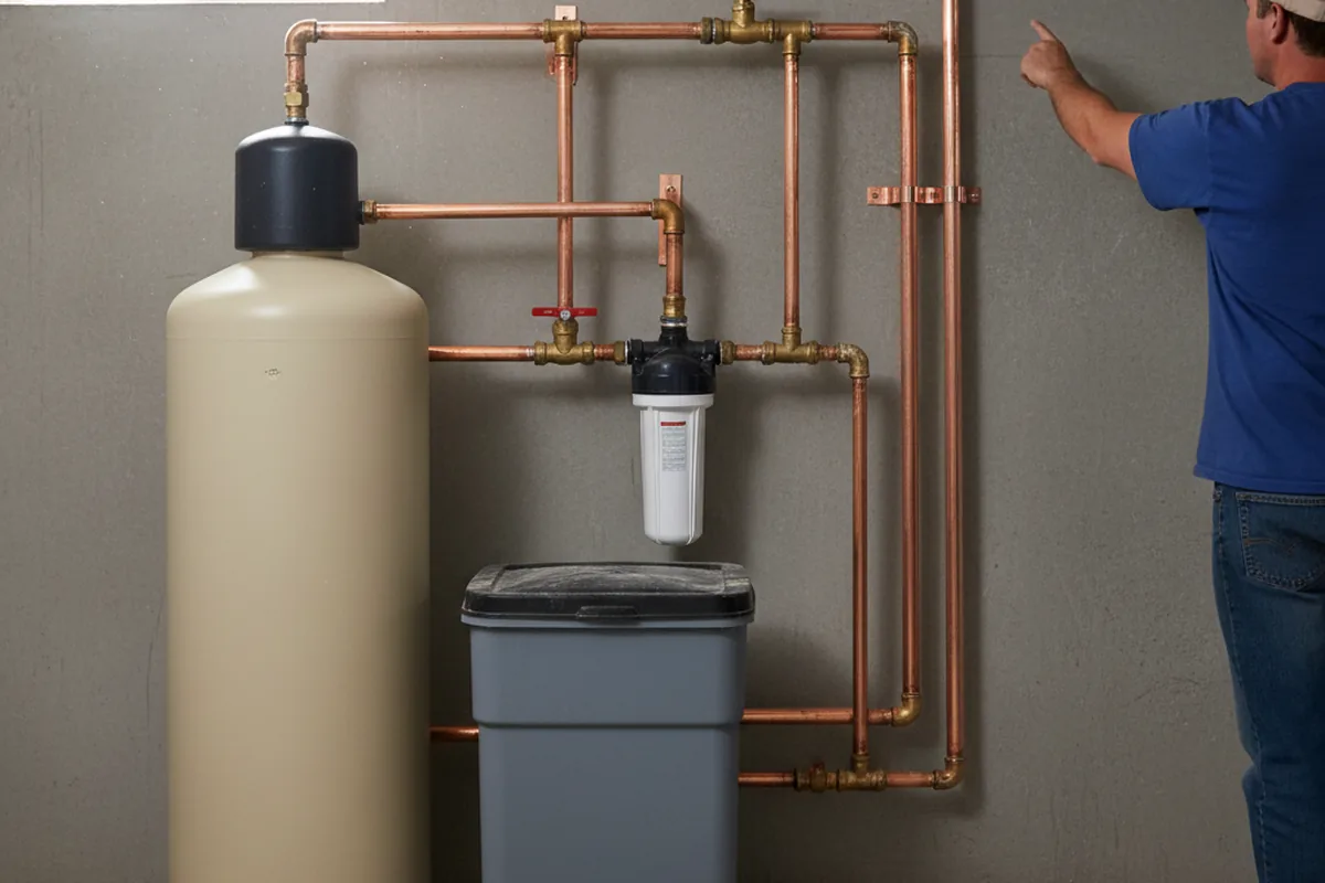 Whole-house water treatment system installed in Glenham
